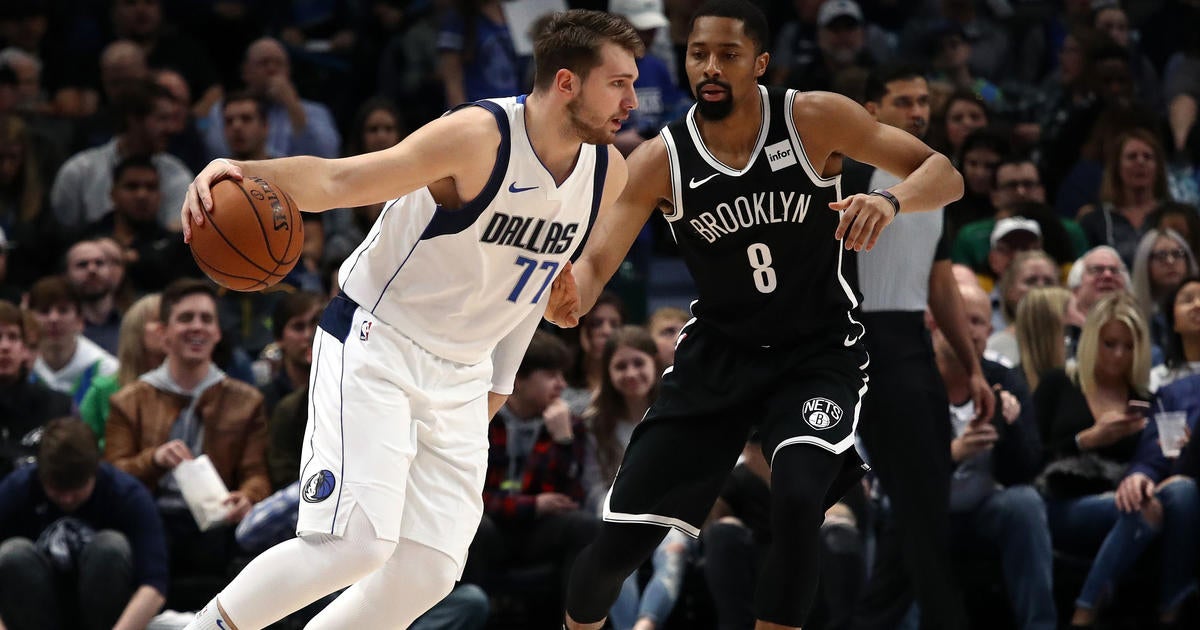 Doncic Helps Mavs Take Down Struggling Nets 123 111 Cbs New York 9010