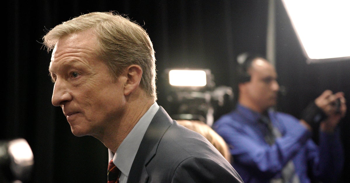 Tom Steyer talks climate change and foreign policy on tour of Iowa ...