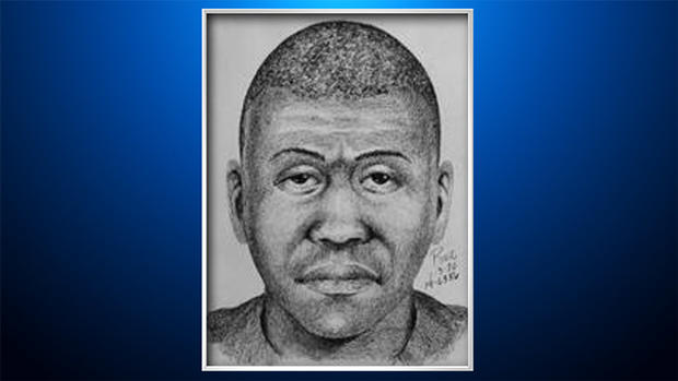 Police Sketch of Suspected Purse Snatcher in Palo Alto 