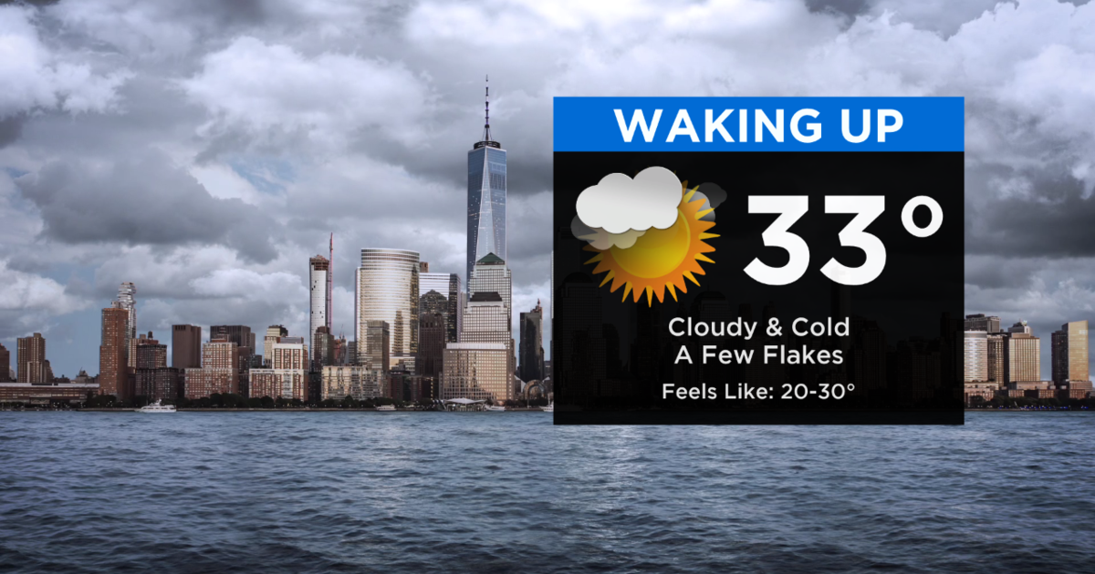 New York Weather 1/6 Monday Morning Forecast CBS New York