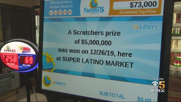 $5 Million Scratcher Santa Rosa 