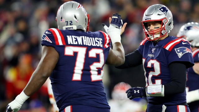 Marshall Newhouse, Tom Brady 
