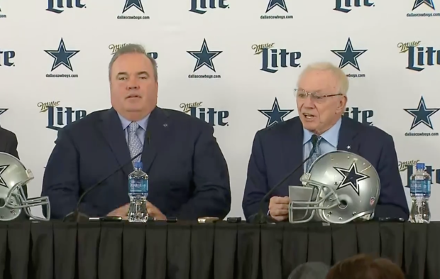 Jerry Jones introduces Mike McCarthy as Cowboys head coach 
