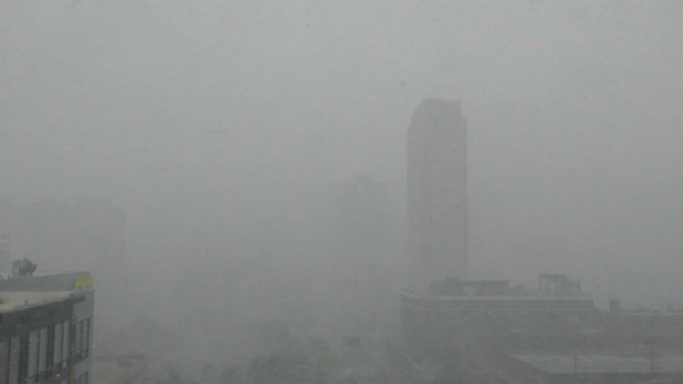 Philadelphia snow squall 