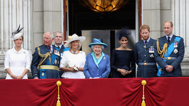 Members Of The Royal Family Attend Events To Mark The Centenary Of The RAF 