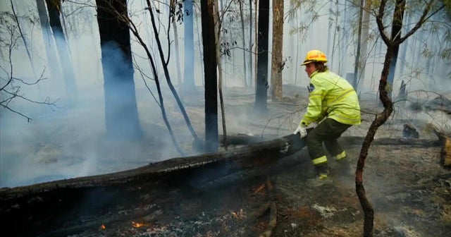 Firefighters see hope in battling Australia wildfires as temperatures are set to drop