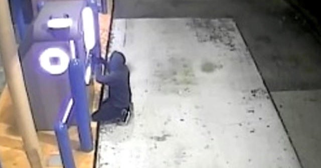ATM bomber makes off with cash after third explosion