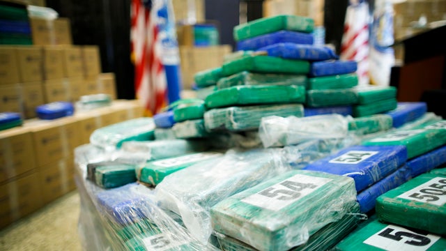 Federal Government Officials Announce Large Cocaine Seizure For Philadelphia Port 