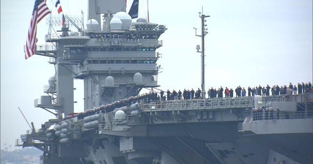 USS Abraham Lincoln returns home after months at sea