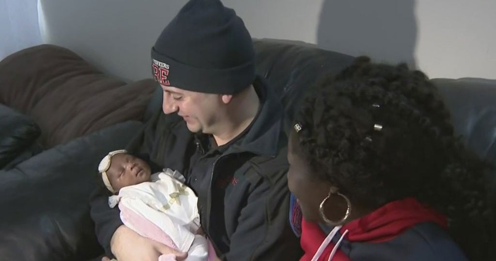 Yonkers Firefighter Reunites With Baby Girl He Helped Deliver On His ...