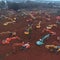 Chinese officials scramble to build hospital as virus spreads