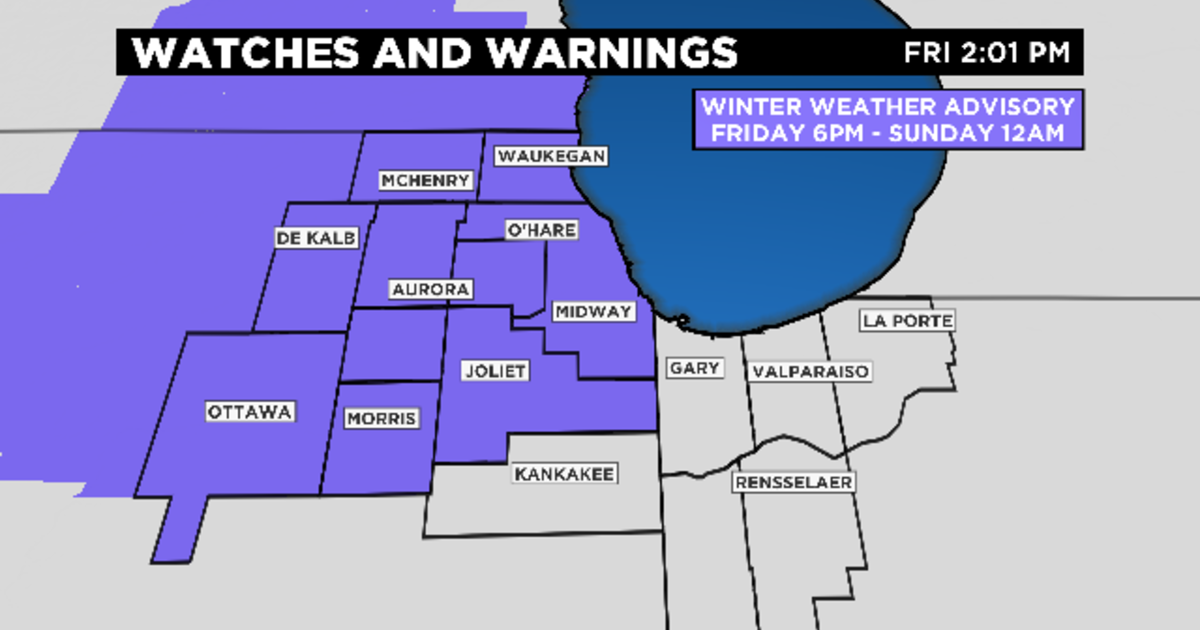 Chicago Weather Snow Totals For The Area CBS Chicago