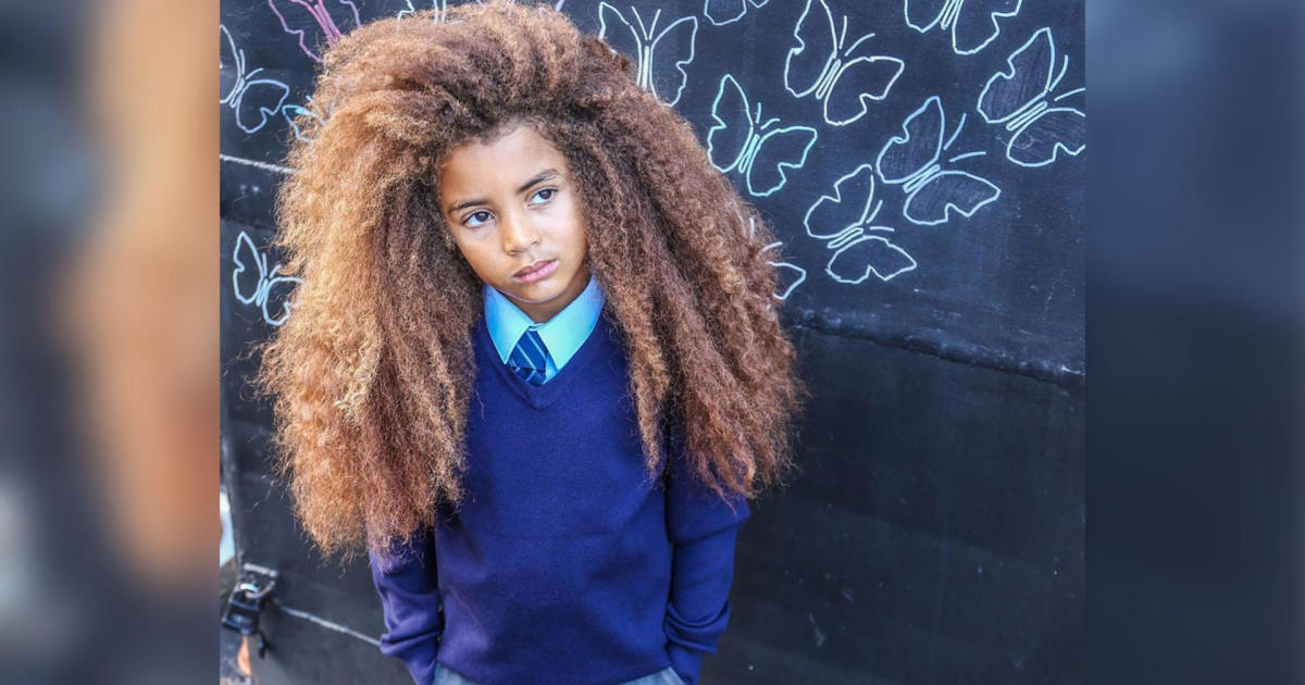 . boy Farouk James can't find school that will allow his long, natural  hair; mother fights hair discrimination policy - CBS News