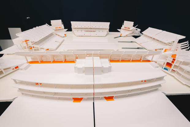 3D Printed Model Hard Rock Stadium 