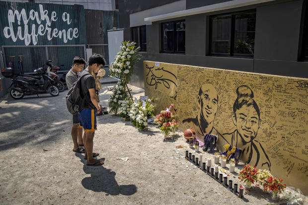 Filipinos Pays Tribute To Kobe Bryant In Valenzuela City 