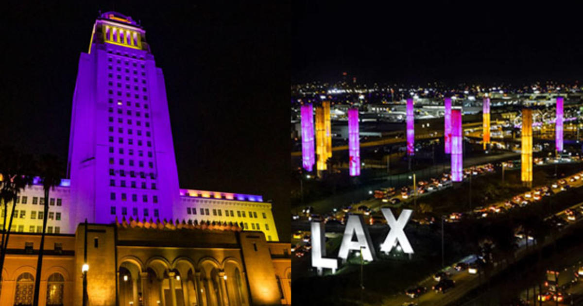 Baltimore Landmarks Light Up In Purple For Ravens - CBS Baltimore