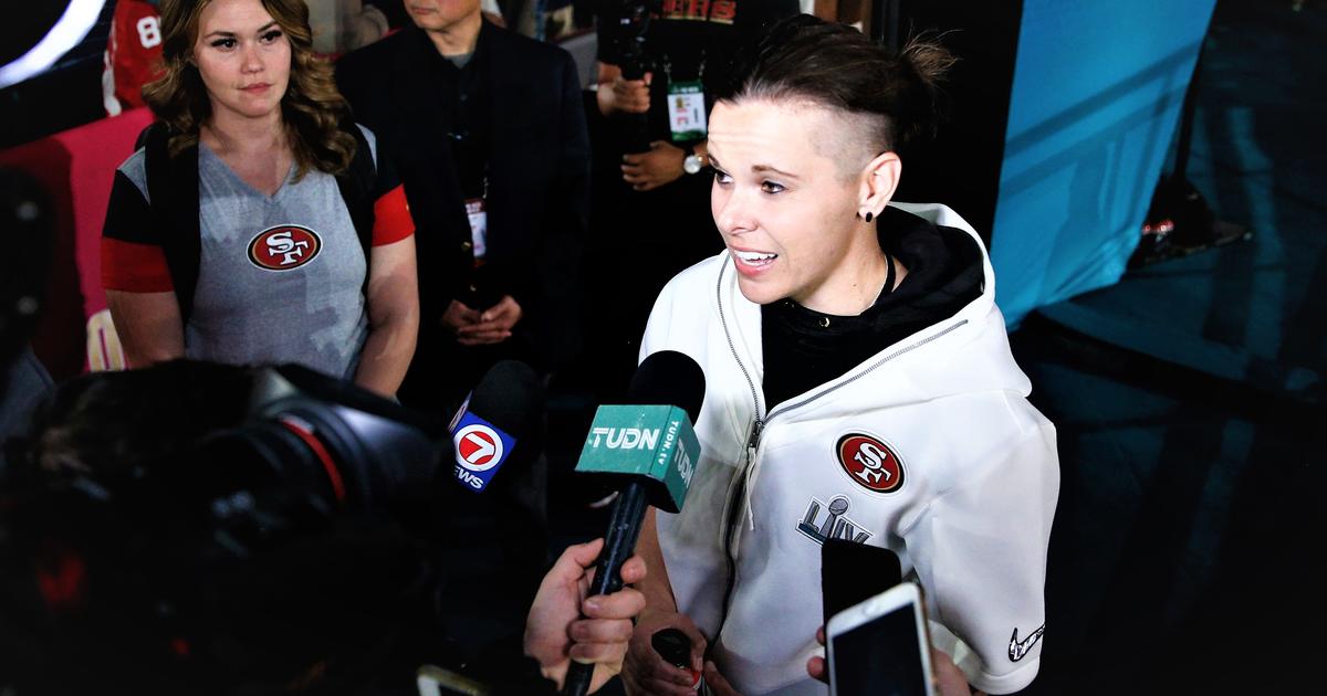 Katie Sowers to make twin Super Bowl history as first openly gay