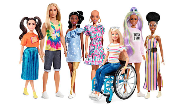 inclusive Barbie dolls 