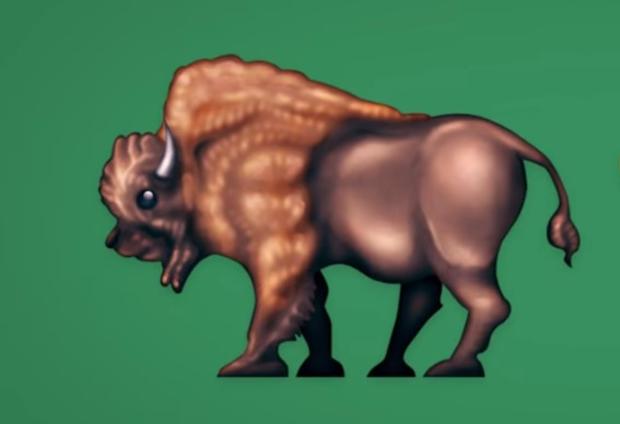 bison emoji 