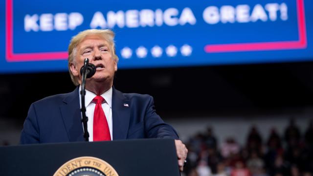 President Trump Holds Campaign Rally In Wildwood, New Jersey 