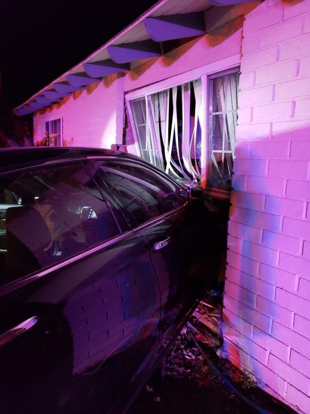 One Person Trapped After Teen Slams Into Simi Valley Home During Chase 