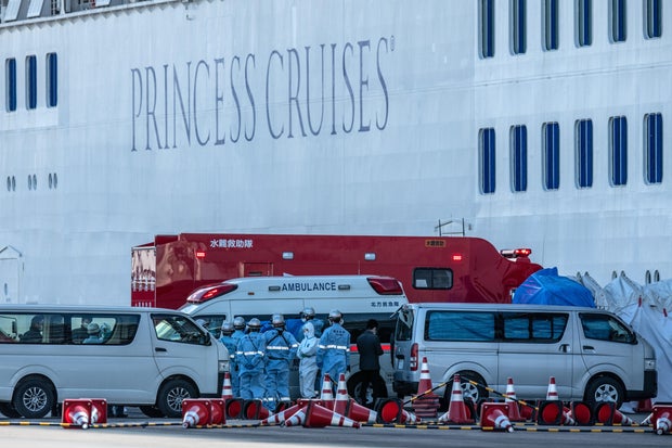 Japan Screens Cruise Ship Diamond Princess For The Wuhan Coronavirus