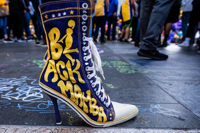 Kobe Bryant Fans Pay Respect in Los Angeles, US 
