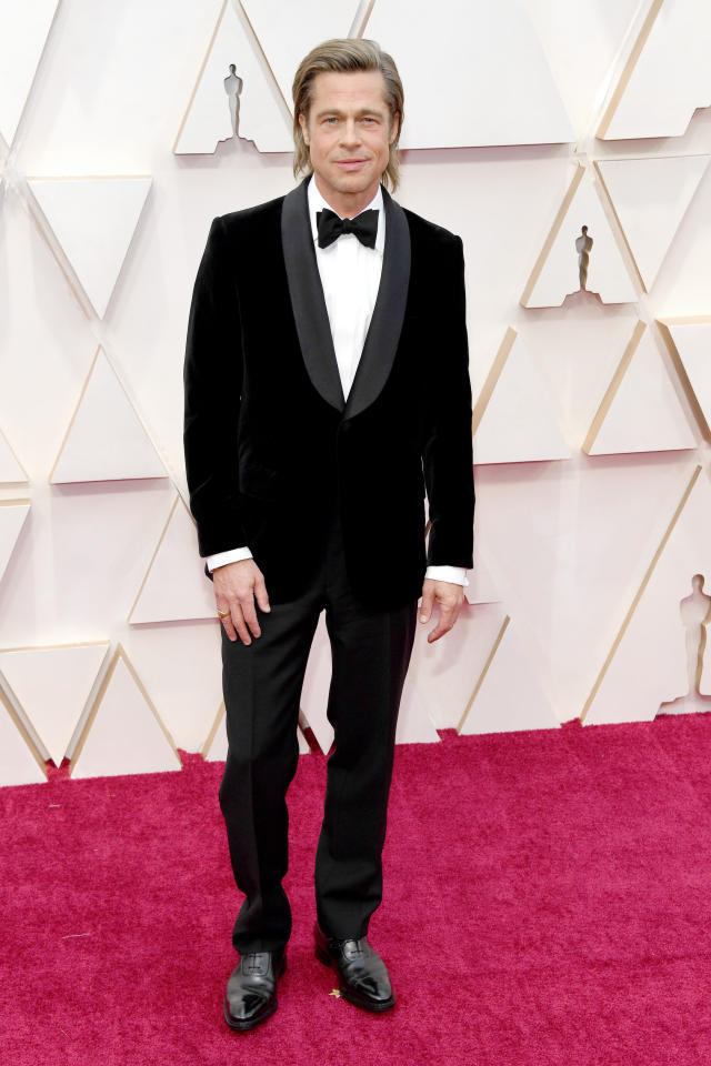 Parasite director Bong Joon Ho and cast members walking on the red carpet  at the 92nd Annual Academy Awards held at the Dolby Theatre in Hollywood,  California on Feb. 9, 2020. (Photo