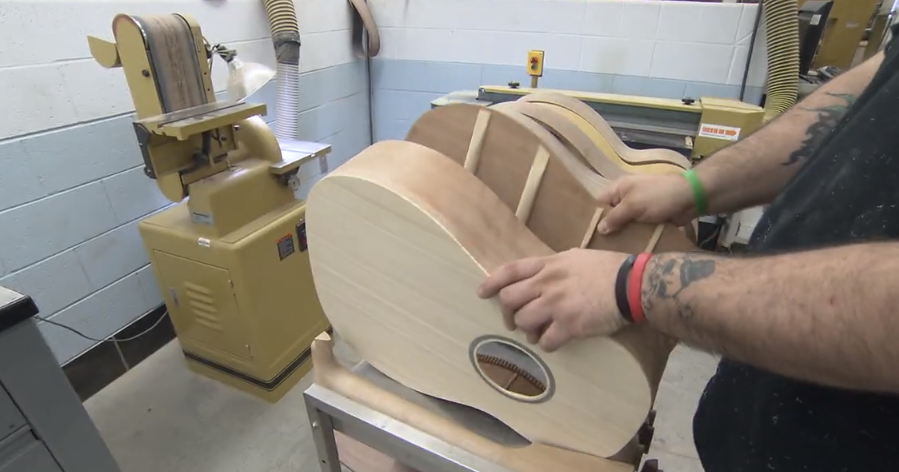 School shows how to build musical instruments and a new life after ...