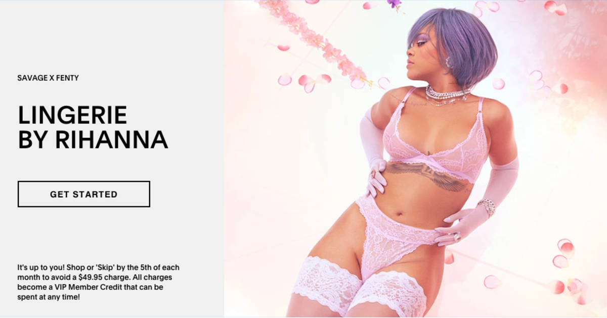 Rihanna's lingerie company accused of deceptive advertising - CBS News