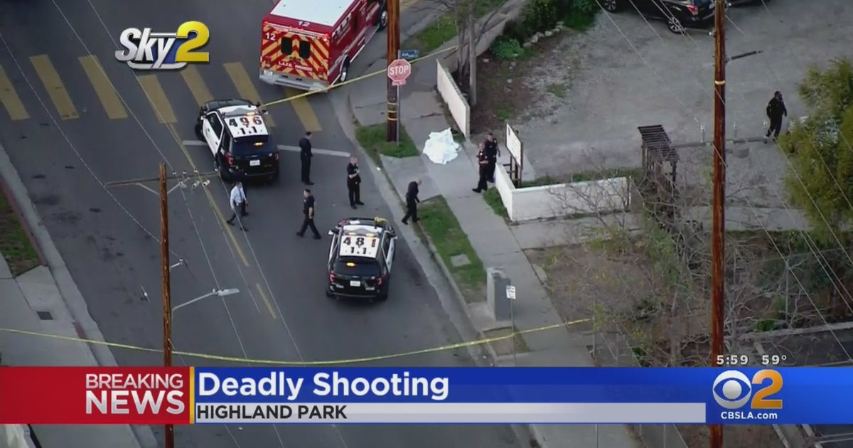 Man Fatally Shot In Highland Park, Police Searching For 4 Suspects ...