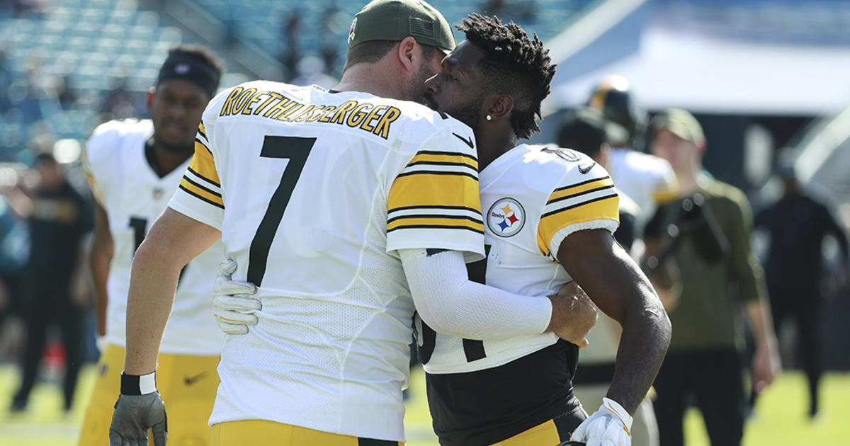 Steelers QB praises 'great teammate' Antonio Brown, who is