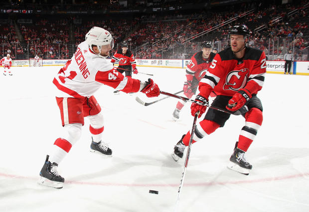 Detroit Red Wings v New Jersey Devils 