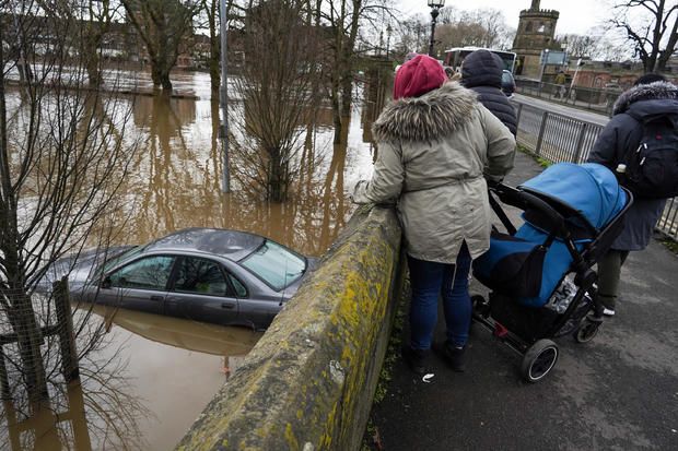 Storm Dennis Causes Flooding In The UK 