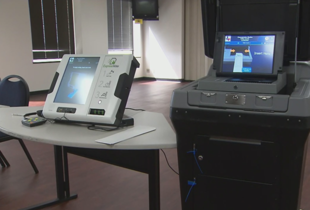 Dallas County voting machines 