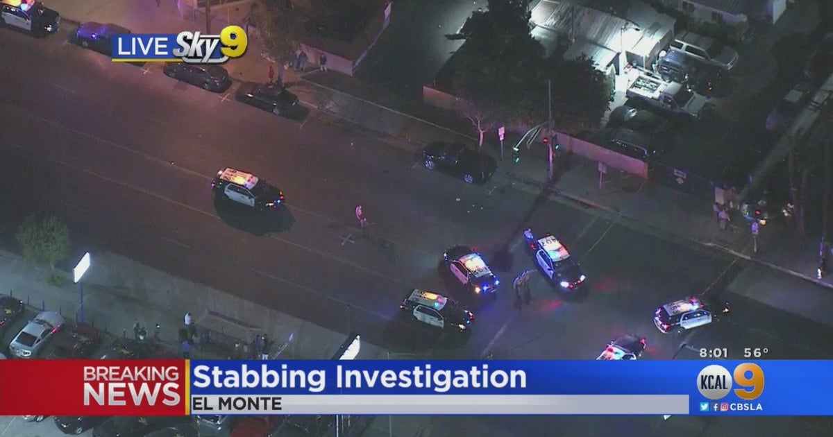 Suspect In Custody After Triple Stabbing In South El Monte - CBS Los ...