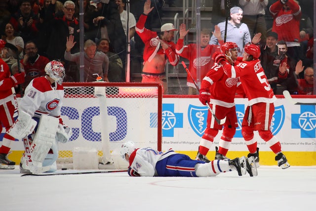 Montreal Canadiens v Detroit Red Wings 