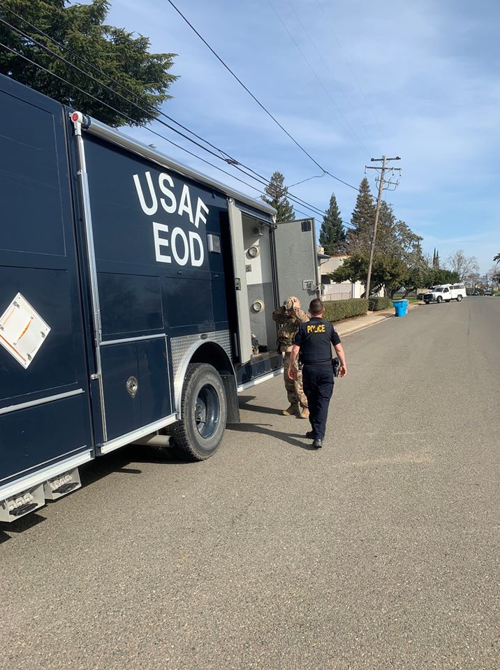 Bomb Squad Called To Wheatland Police Department After Citizen Brings