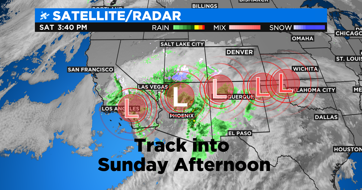 Another Blast Of Snow For Sunday - CBS Colorado