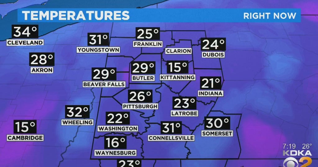Pittsburgh Weather: Sunny Skies And Warm Temperatures - CBS Pittsburgh