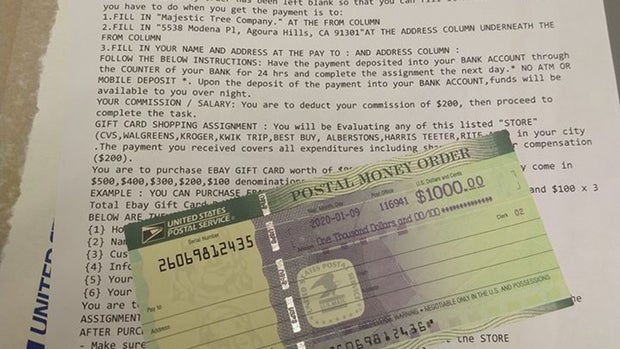 Money Order Scam 