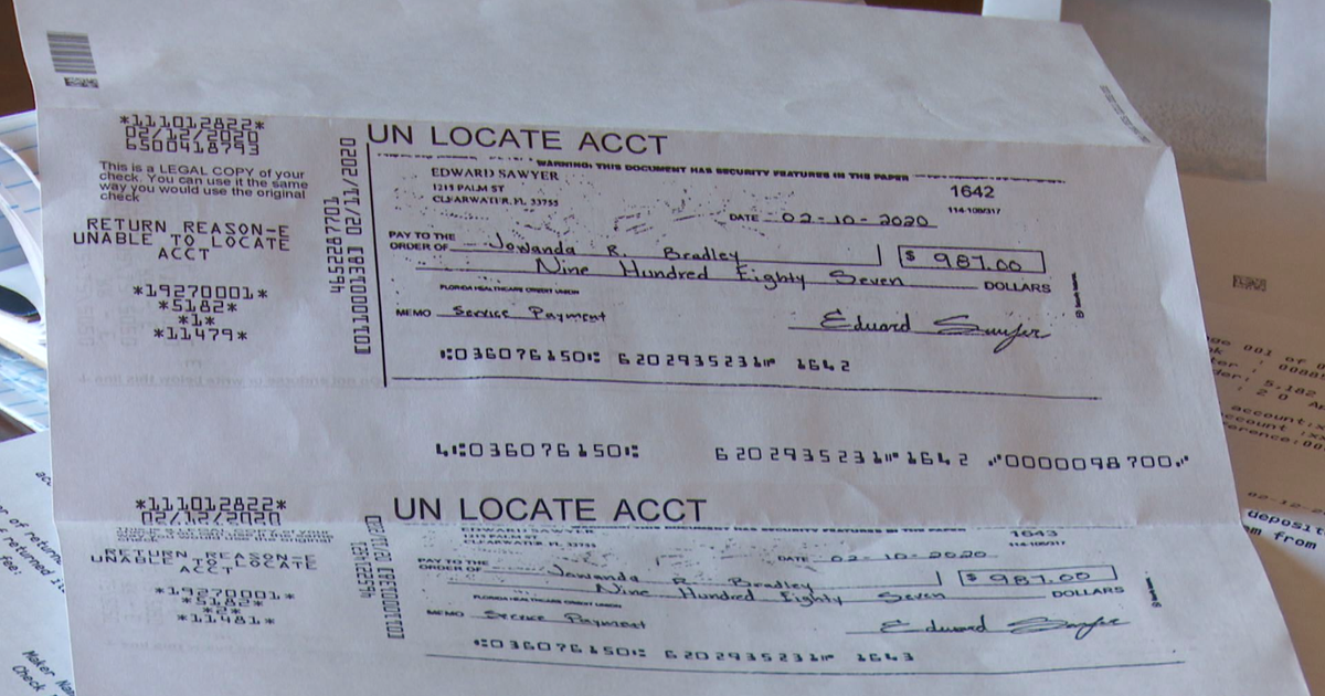 Stolen Check Used To Create Fake Id