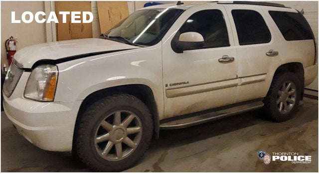 Thornton hit and run vehicle found from TPD 