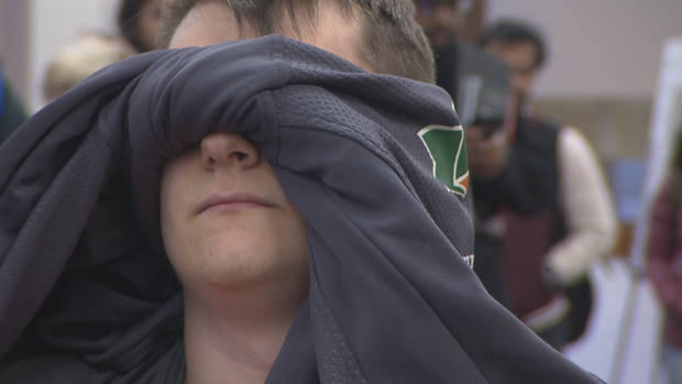 UT Dallas Chess Team plays blindfolded 