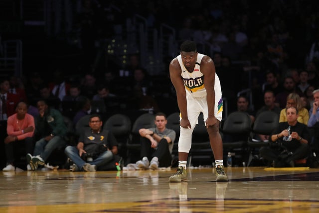 New Orleans Pelicans v Los Angeles Lakers