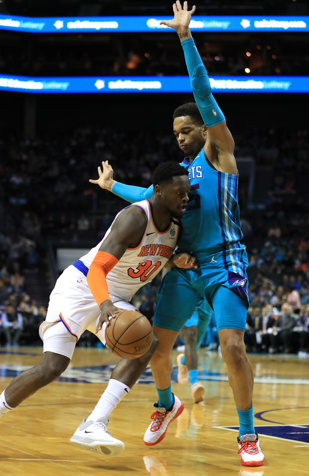 New York Knicks v Charlotte Hornets 