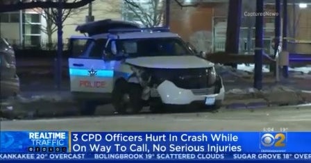 5 CPD Officers Injured In Crash On Their Way To A Call In South Chicago ...