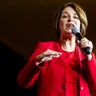 Presidential Candidate Amy Klobuchar Campaigns In Virginia Ahead Of Super Tuesday 