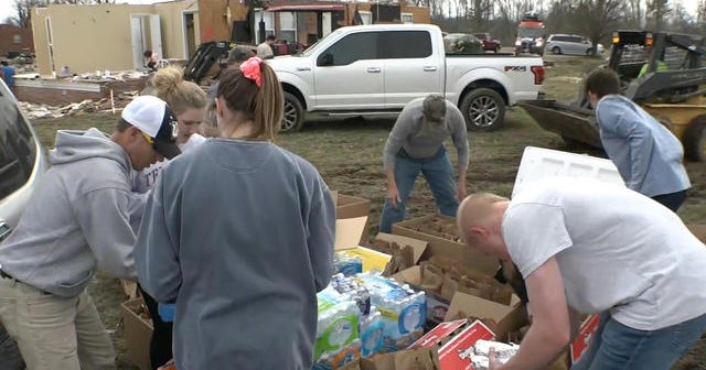 Community comes together after deadly tornado outbreak - CBS News