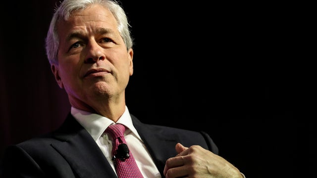 FILE PHOTO: JPMorgan Chase CEO Jamie Dimon speaks at the North America's Building Trades Unions (NABTU) 2019 legislative conference in Washington 